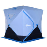 4-Person Pop-up Ice Fishing Tent, for Low-Temp -22℉
