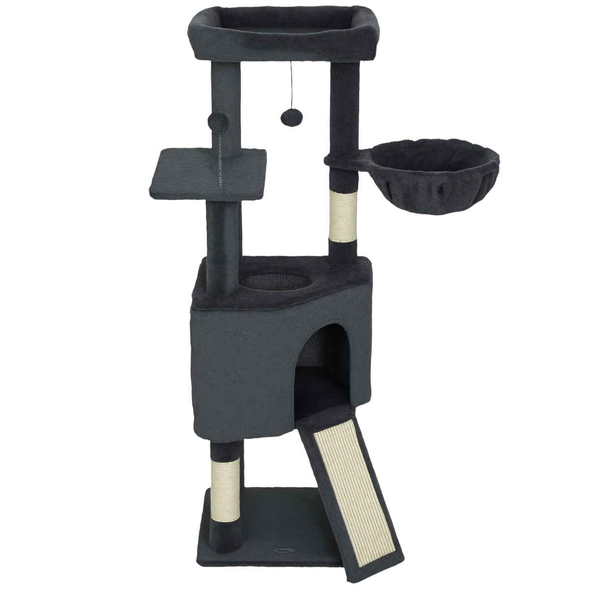 47 Inch Cat Tree, Bed