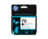 Cartouche d'encre HP 712 noire 80 ml pour DesignJet