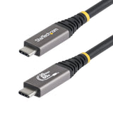 10FT USB4 CABLE BLACK USB-IF CERTIFIED 4K120/DP2.1/60W/20GBPS