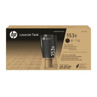 HP 153X Black Original LaserJet Tank Toner Reload Kit, 5000 pages