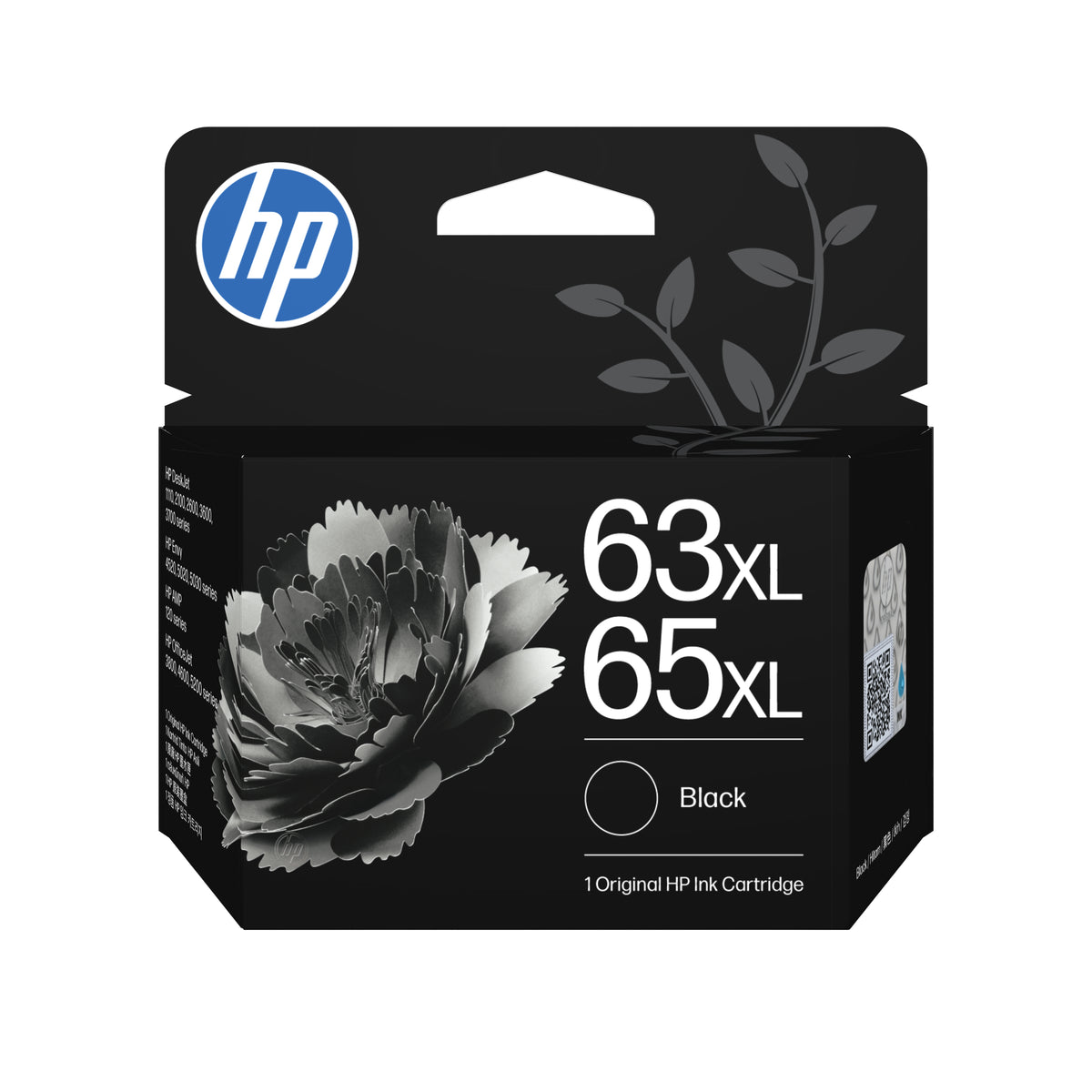 HP 63XL/65XL Black Original Ink Cartridge – 300 Pages