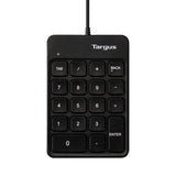 Targus AKP13GL Pavé numérique universel USB Noir