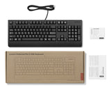 Lenovo 4Y41R64588 clavier Maison/Bureau USB Anglais États-Unis Noir