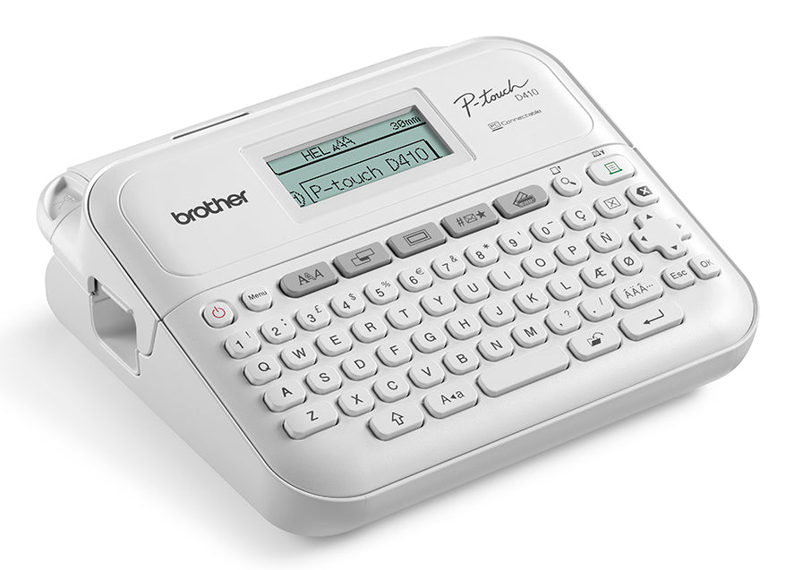 Brother PT-D410 Label Printer with QWERTY Keyboard