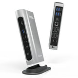 Plugable TBT4 Quad Dock 100W Thunderbolt 4 Quad Docking Station