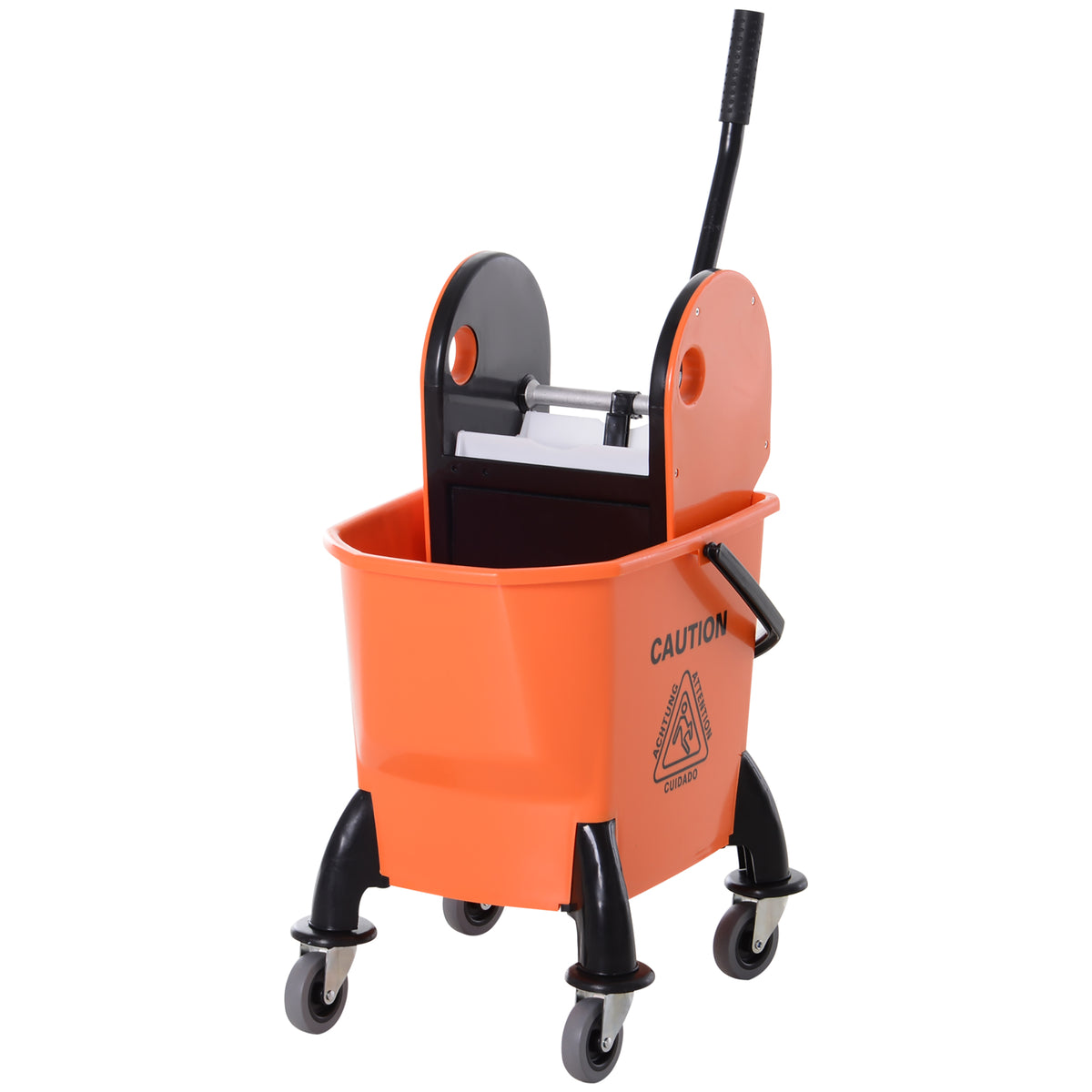 6.9 Gal/26L Mop Bucket, Wheels and Handle