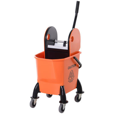 6.9 Gal/26L Mop Bucket, Wheels and Handle