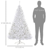 Sapin de Noël artificiel prélit 1,8 m, lumière LED blanc chaud, décoration de Noël festive pour la maison avec ouverture automatique