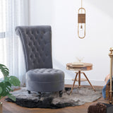 Fauteuil d'appoint dossier haut 45