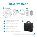 Sacoche pour ordinateur portable 15,6 pouces HP Renew Business – Écoresponsable