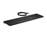 Clavier filaire de bureau HP 320K - USB pleine taille noir