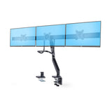 StarTech.com Desk Mount Triple Monitor Arm with Crossbar For Up To Thr
