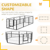 8 Panel Heavy Duty Dog Playpen 23.5