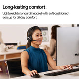 HP Poly Mission 815 Monaural USB Headset with Active Noise Canceling