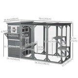 Wooden Cat Catio, 76