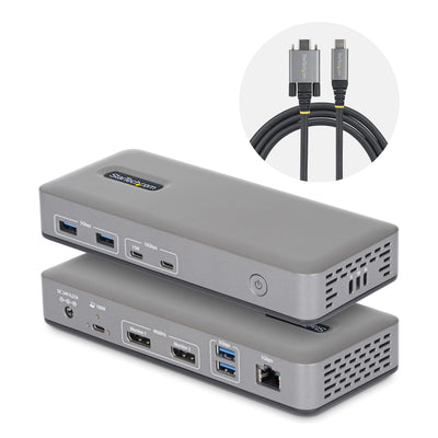 USBC Dock  2x DP  100W PD