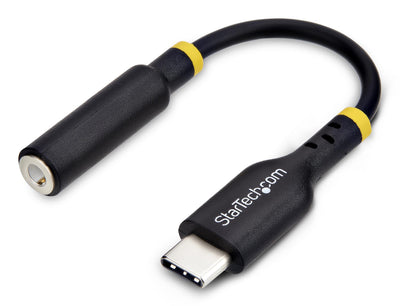 Adaptateur StarTech.com 5in (12,7cm) USB-C vers jack écouteur/casque 3.5mm TRRS