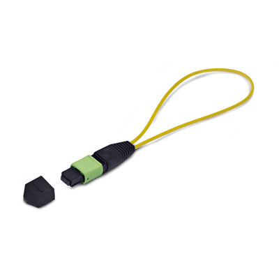 StarTech.com MPO Loopback Plug, Single Mode 9/125 MPO-12 Female Fiber