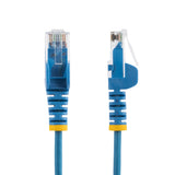 StarTech.com Slim Cat6 Cable 6in 10 Pack, 100W PoE
