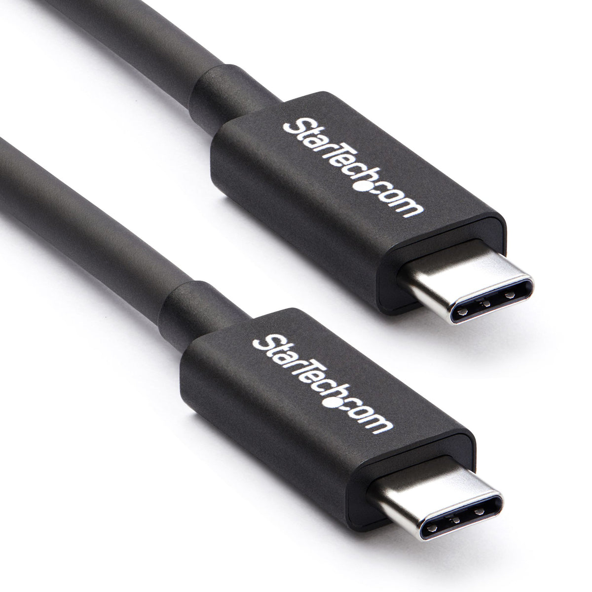 StarTech.com 2m (6.6ft) Thunderbolt 3 Cable, 20Gbps, 100W PD, 4K, Thun