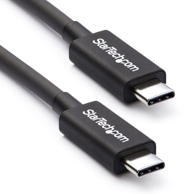 StarTech.com 2m (6.6ft) Thunderbolt 3 Cable, 20Gbps, 100W PD, 4K, Thun