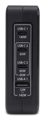 StarTech.com 140W USB-C Wall Charger, 3x USB-C/1x USB-A, PD 3.1 Intern