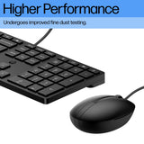 HP Wired Desktop 320MK Mouse and Keyboard Combo
