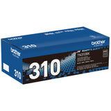 Brother TN310BK Black Toner Cartridge, Standard Yield