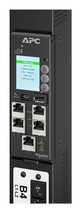 APC NetShelter 11K Series PDU, 40 outlets, metered power