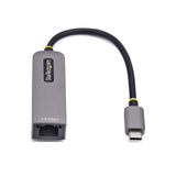 StarTech.com 2.5GbE USB-C to Ethernet Adapter, 100W PD Pass-Through, N