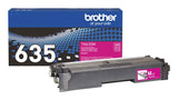 Brother TN-635M Magenta Toner Cartridge, Standard Yield