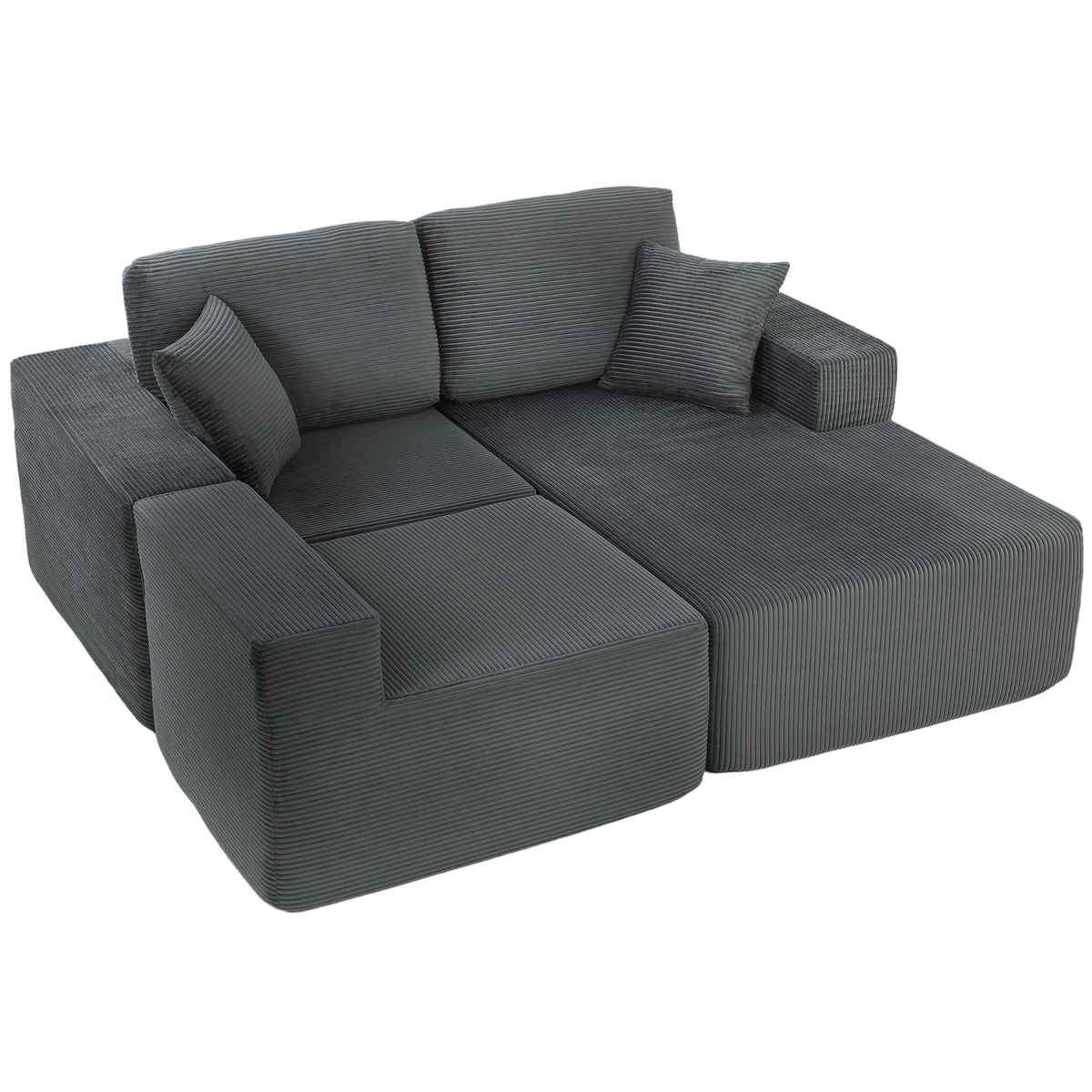 2-in-1 Modular Sectional Sofa