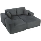 2-in-1 Modular Sectional Sofa