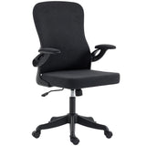 Ergonomic Office Chair, Swivel Desk Chair with Adjustable Lumbar Support and Height, Wheels