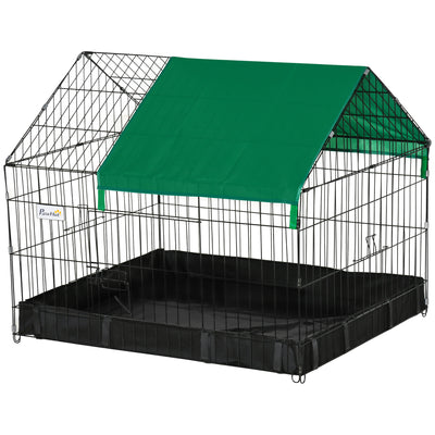 Metal Outdoor Small Animal Cage for Rabbits and Cats