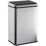 10.6 Gal (40 L) Automatic Garbage Can w/ Soft-Close Lid, Touchless Trash Can with Fingerprint Resistant Stainless Steel