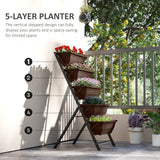 5-Tier Raised Garden Bed