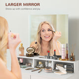 Makeup Vanity Desk with Mirror