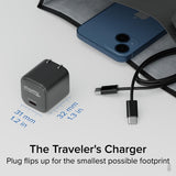Plugable Technologies PS-30C1B 30W USB-C Fast Charger