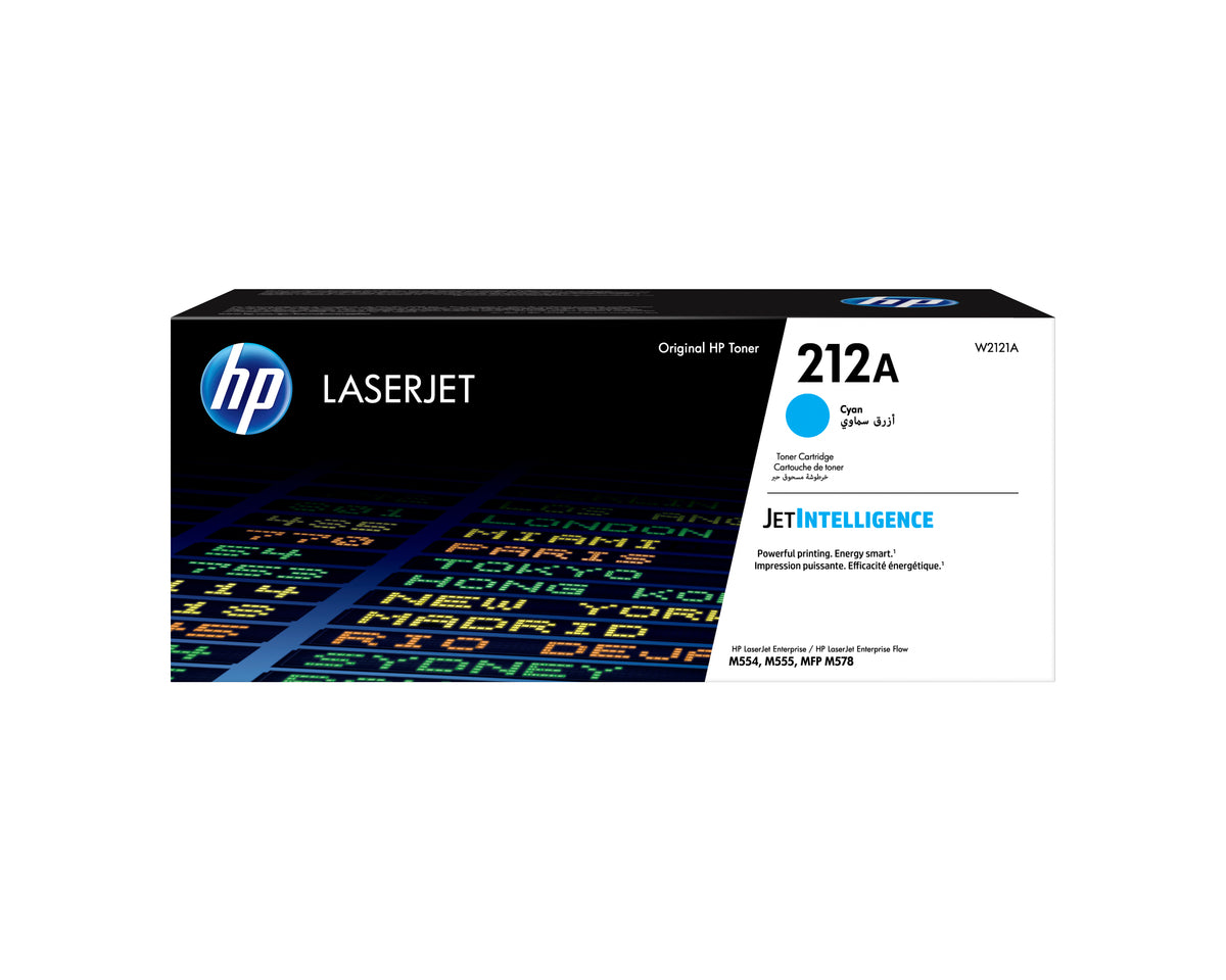 HP 212A Cartouche de toner LaserJet cyan original