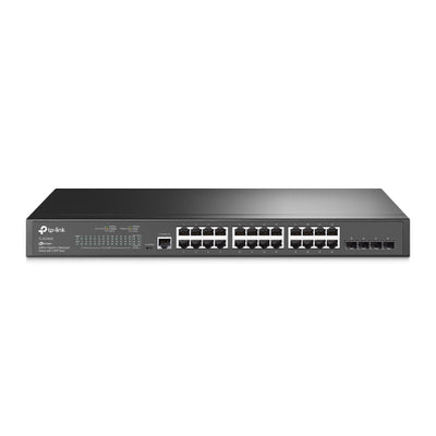 TP-Link JetStream 24-Port Gigabit L2 Managed Switch with 4 SFP