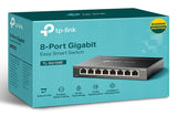 COMMUTATEUR INTELLIGENT FACILE 8 PORTS GB GESTION WEB 10/100/1000 RJ45