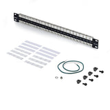 Panneau de brassage vierge StarTech.com 48 ports 1U, Cat6a