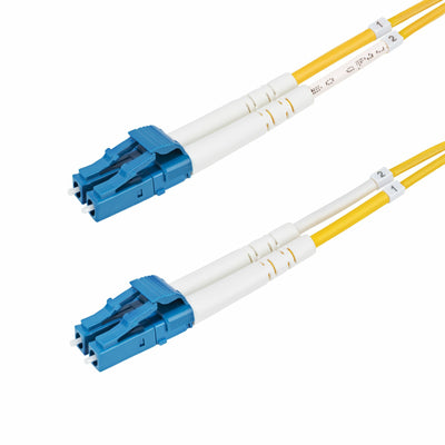 StarTech.com 5m (16.4ft) LC to LC (UPC) OS2 Single Mode Duplex Fiber O