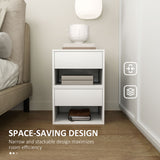 Floating Nightstand Set of 2, Wall Mounted Bedside Table with Drawer for Bedroom