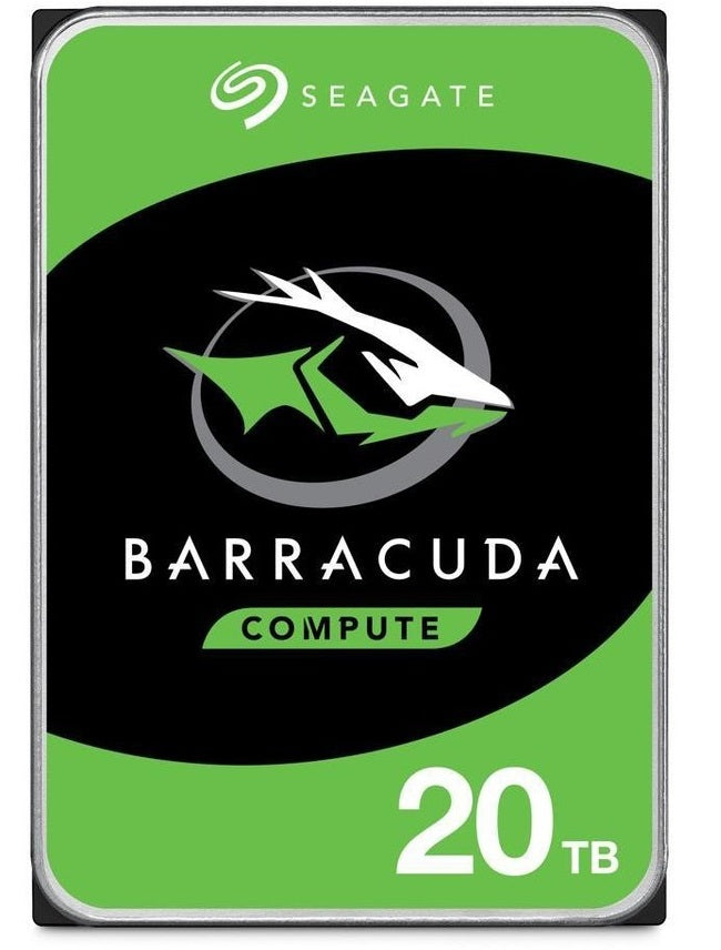 Seagate Barracuda 20TB internal hard drive 7200 RPM 512 MB 3,5