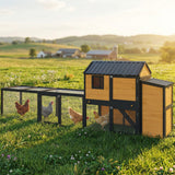 Grand poulailler, maison pour poules 134