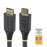 StarTech.com 25ft (7.6m) Premium Certified High Speed HDMI Cable, 4K 6