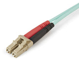 StarTech.com 2m (6ft) LC/UPC to LC/UPC OM4 Multimode Fiber Optic Cable